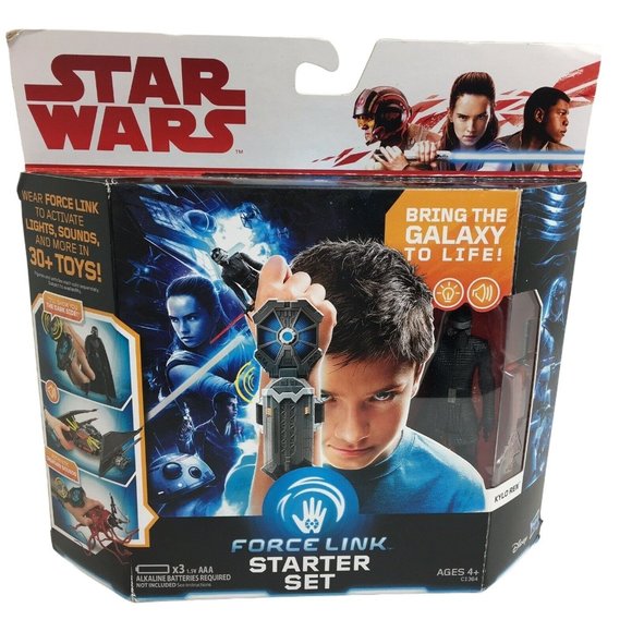 Star Wars Force Link Starter Kit Set Kylo Ren Action Figure Disney Wearable New - Picture 1 of 12